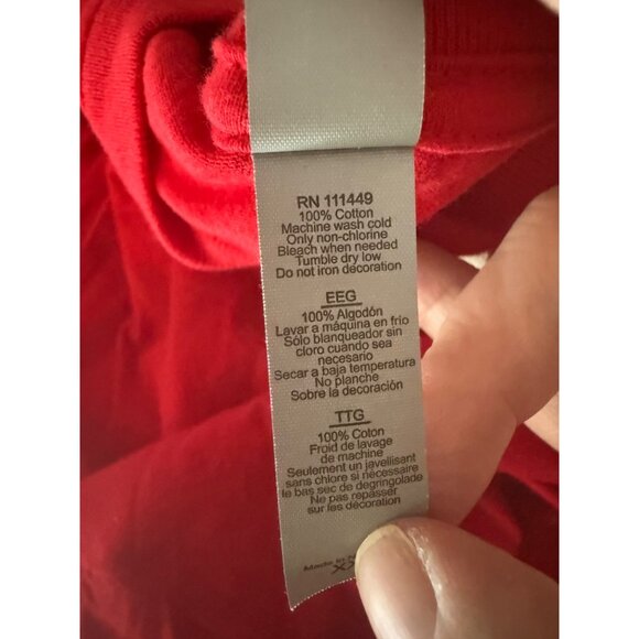 Next Level Inspirational Tee Unisex Size XXL Red “The Spirit is in Me”  1 Corint - Picture 7 of 7